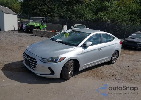 2018 Hyundai Elantra Sel из США, поврежденный, VIN 5NPD84LF7JH336749